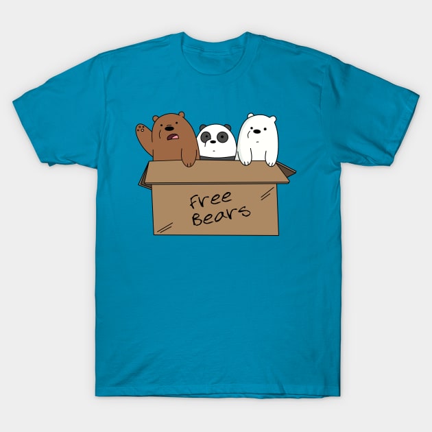 We Bare Bears T-Shirt by Outland Origin